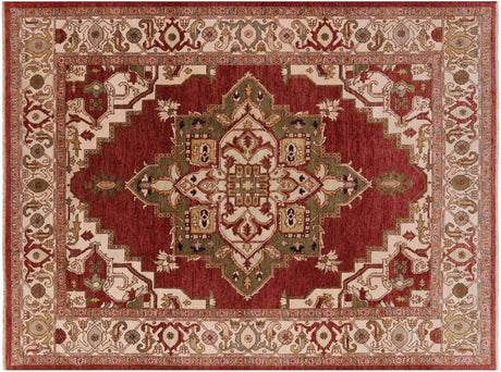 Heriz Serapi Hand Knotted Rug - Manhattan Rugs
