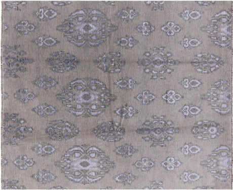 Modern Wool & Silk Hand Knotted Rug - Manhattan Rugs