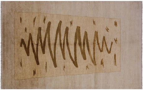 Gabbeh Hand Knotted Wool Area Rug - Manhattan Rugs