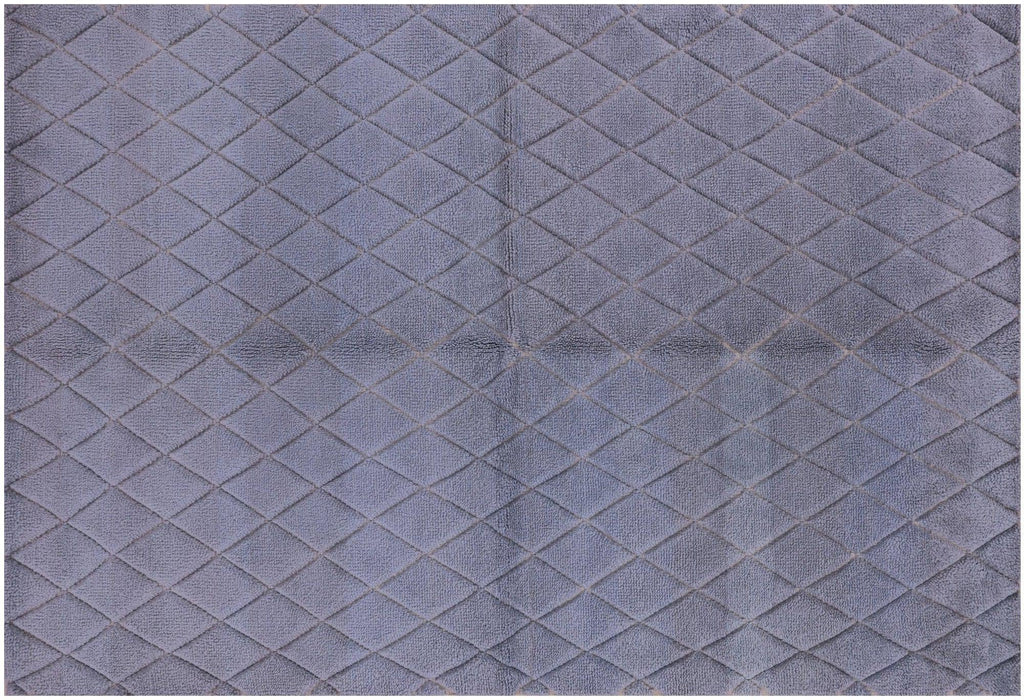 Moroccan Hand-Knotted Wool Rug - Manhattan Rugs