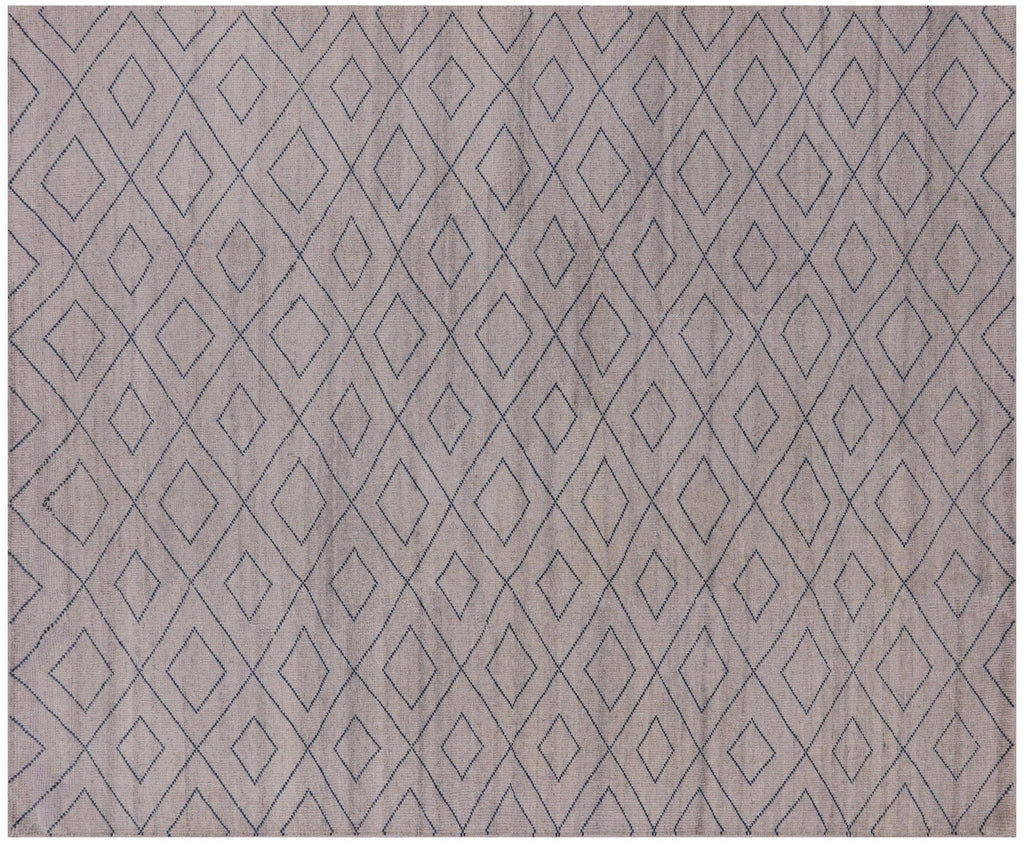 Moroccan Hand Knotted Wool Rug - Manhattan Rugs