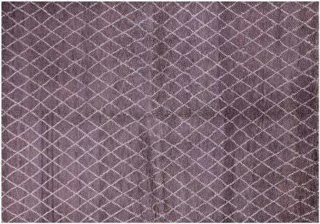 Hand Knotted Moroccan Wool Rug - Manhattan Rugs