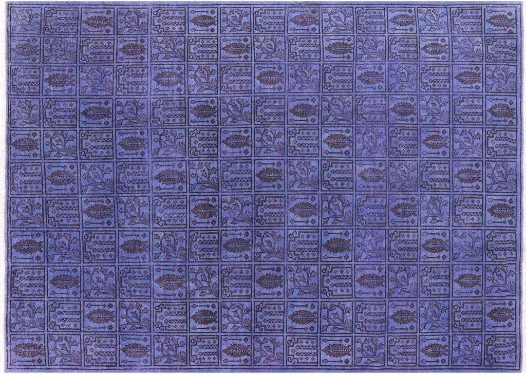 Blue Overdyed Rug - Manhattan Rugs