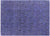 Blue Overdyed Rug - Manhattan Rugs