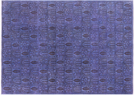 Blue Overdyed Rug - Manhattan Rugs