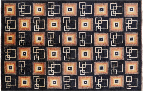 Gabbeh Hand Knotted Wool Rug - Manhattan Rugs