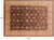 Brown Peshawar Hand Knotted Wool Rug 10' 0" x 13' 8" - H9407