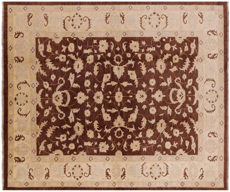 Hand Knotted Peshawar Wool Rug - Manhattan Rugs