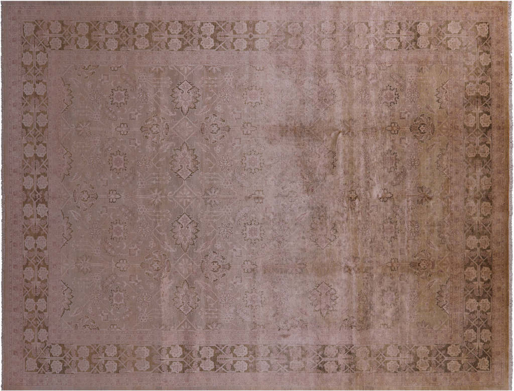 9' 0" x 12' 0" Peshawar Hand Knotted Wool Rug - H9491