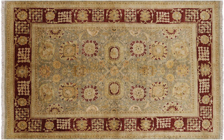 Hand Knotted Peshawar Wool Rug - Manhattan Rugs