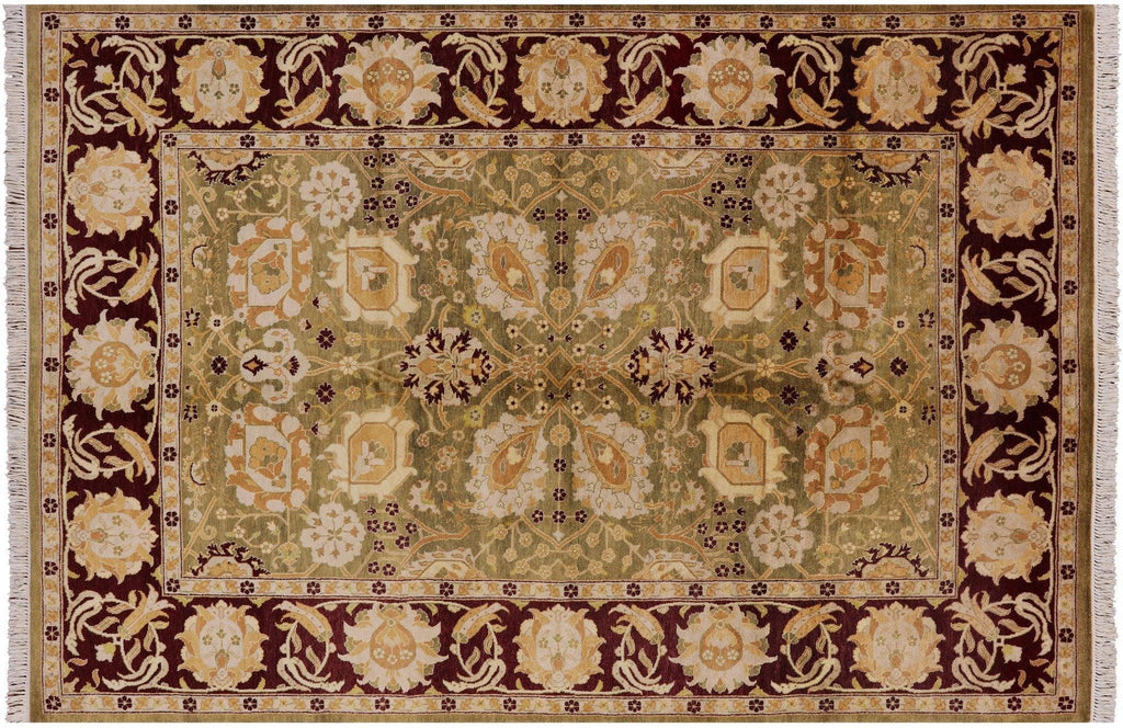Oushak Hand Knotted Wool Area Rug - Manhattan Rugs