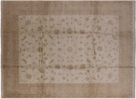 Turkish Oushak Handmade Wool Area Rug - Manhattan Rugs