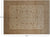 Ivory 8' 10" X 12' 3" Turkish Oushak Handmade Wool Area Rug - H9736