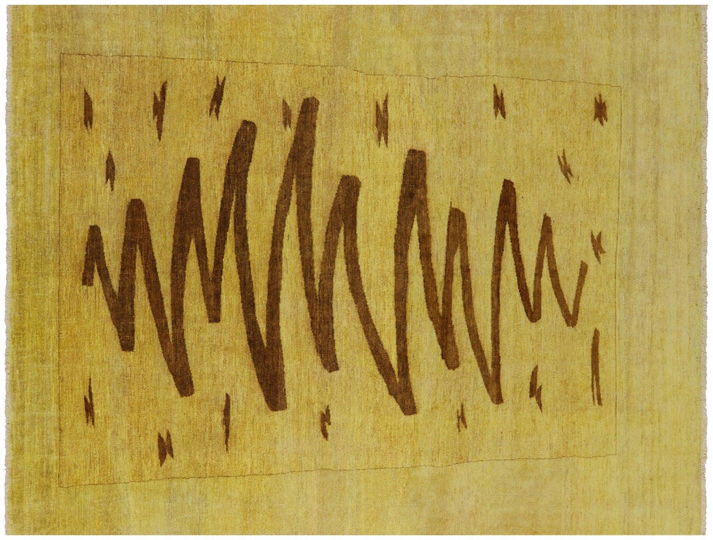 Hand Knotted Full Pile Overdyed Rug - Manhattan Rugs