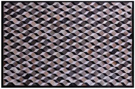 Natural Cowhide Hand Stitched Rug - Manhattan Rugs