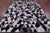 Black & White Salt & Pepper Natural Cowhide Hand Stitched Rug - Manhattan Rugs