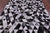 Black & White Salt & Pepper Natural Cowhide Hand Stitched Rug - Manhattan Rugs