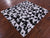 Black & White Natural Cowhide Hand Stitched Rug - Manhattan Rugs