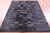 Black Brickwork Natural Cowhide Hand Stitched Rug - Manhattan Rugs