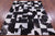 Black & White Salt & Pepper Natural Cowhide Hand Stitched Rug - Manhattan Rugs