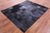 Black Natural Cowhide Hand Stitched Rug - Manhattan Rugs