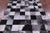 Black & White Natural Salt & Pepper Cowhide Hand Stitched Rug - Manhattan Rugs