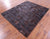 Brown Brickwork Natural Cowhide Hand Stitched Rug - Manhattan Rugs