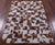Brown & White Natural Cowhide Hand Stitched Rug - Manhattan Rugs