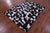 Black & White Natural Cowhide Hand Stitched Rug - Manhattan Rugs