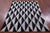 Black & White Natural Cowhide Hand Stitched Rug - Manhattan Rugs