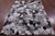 Black & White Salt & Pepper Natural Cowhide Hand Stitched Rug - Manhattan Rugs
