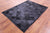 Lantern Tile Black Natural Cowhide Hand Stitched Rug - Manhattan Rugs