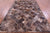 Lantern Tile Brown Brindle Natural Cowhide Hand Stitched Rug - Manhattan Rugs