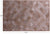 Lantern Tile Brown Natural Cowhide Hand Stitched Rug - Manhattan Rugs
