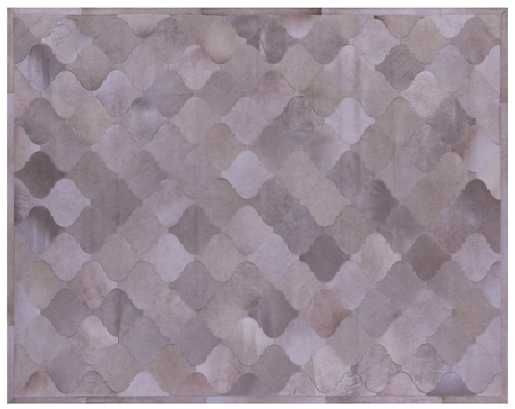 Champagne Natural Cowhide Hand Stitched Rug - Manhattan Rugs