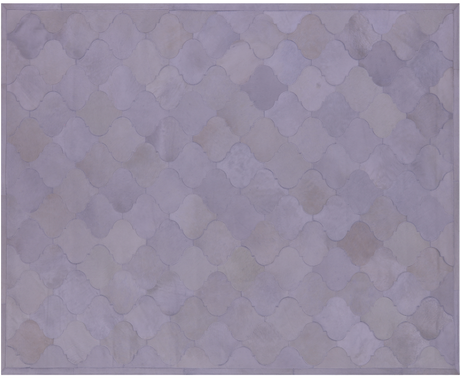 White Natural Cowhide Hand Stitched Rug - Manhattan Rugs