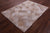 Lantern Tile Light Brown Natural Cowhide Hand Stitched Rug - Manhattan Rugs