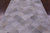 Grey & White Natural Cowhide Hand Stitched Rug - Manhattan Rugs