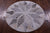 Grey Round Star Natural Cowhide Hand Stitched Rug - Manhattan Rugs