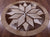 Brown Round Star Natural Cowhide Hand Stitched Rug - Manhattan Rugs
