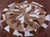 Brown & White Round Star Natural Cowhide Hand Stitched Rug - Manhattan Rugs