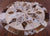 Brown & White Round Natural Cowhide Hand Stitched Rug - Manhattan Rugs