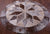 Brown Salt & Pepper Round Natural Cowhide Hand Stitched Rug - Manhattan Rugs