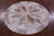 Brown Round Natural Cowhide Hand Stitched Rug - Manhattan Rugs