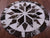 Brown & White Round Star Natural Cowhide Hand Stitched Rug - Manhattan Rugs