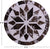 Brown & White Round Star Natural Cowhide Hand Stitched Rug - Manhattan Rugs
