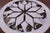 Brown & White Round Natural Cowhide Hand Stitched Rug - Manhattan Rugs