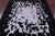 Black & White Natural Cowhide Hand Stitched Rug - Manhattan Rugs