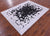 Black & White Natural Cowhide Hand Stitched Rug - Manhattan Rugs