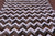 Brown & White Chevron Grey Natural Cowhide Hand Stitched Rug - Manhattan Rugs